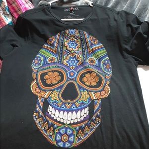 Short sleeve from Mexico with skull